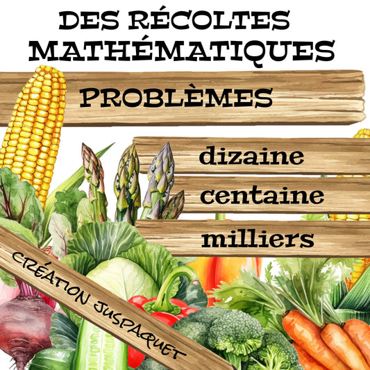 Jeu interactif ¨Des récoltes mathématiques¨