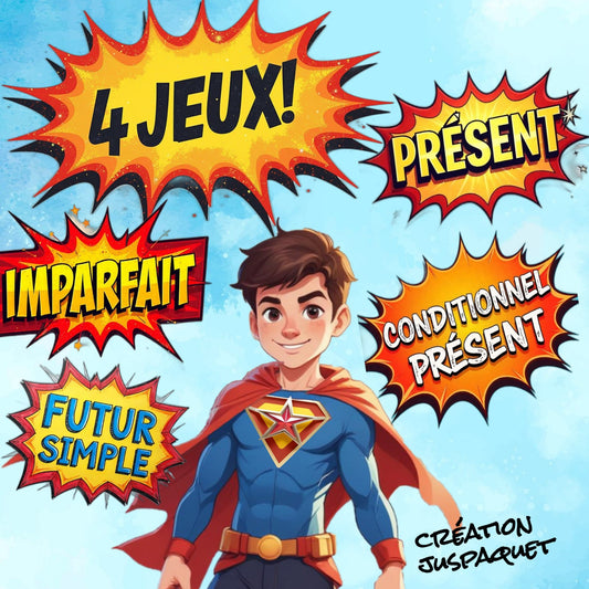 Ensemble 4 jeux interactifs ¨HÉROS EN MISSION¨