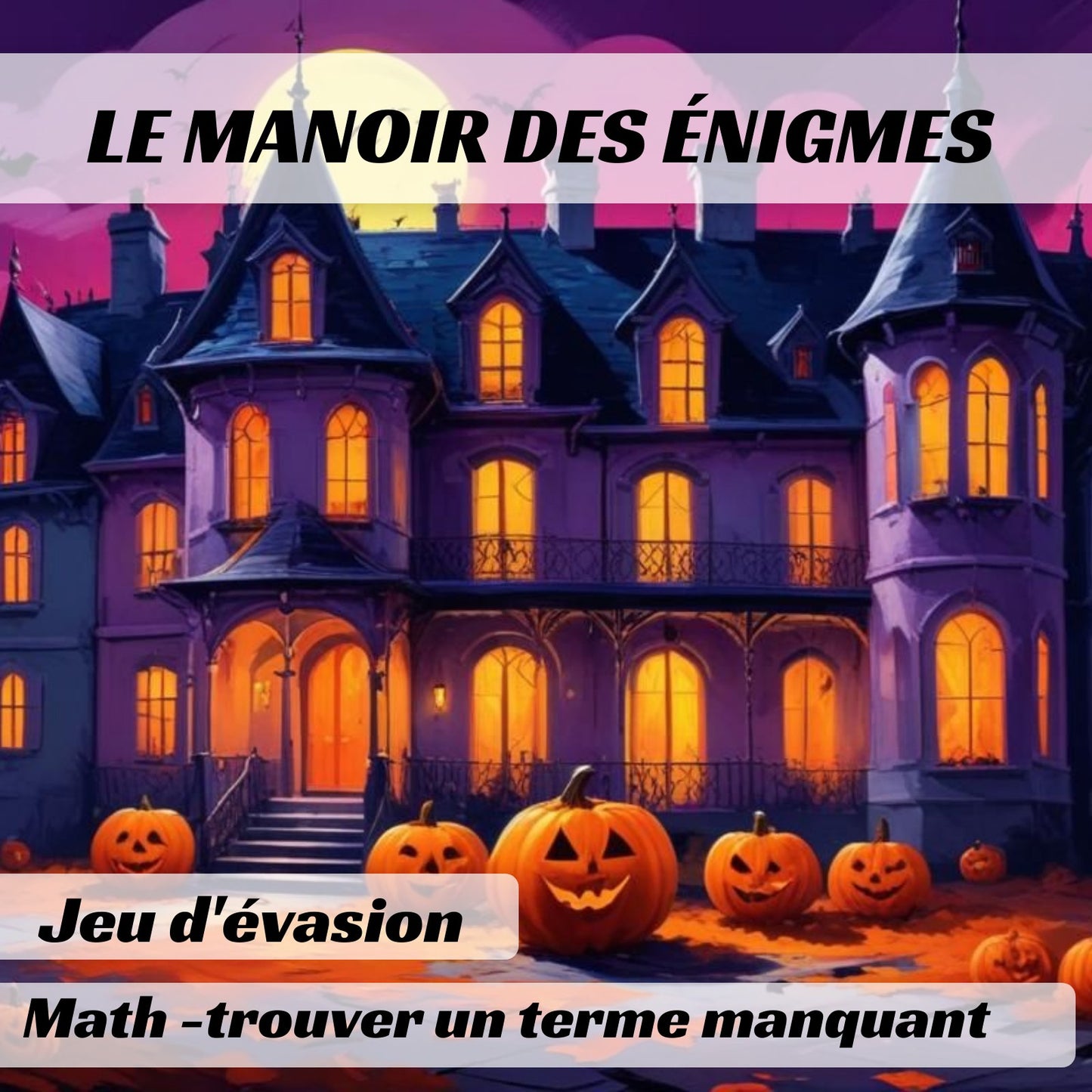 Jeu d'évasion interactif Halloween