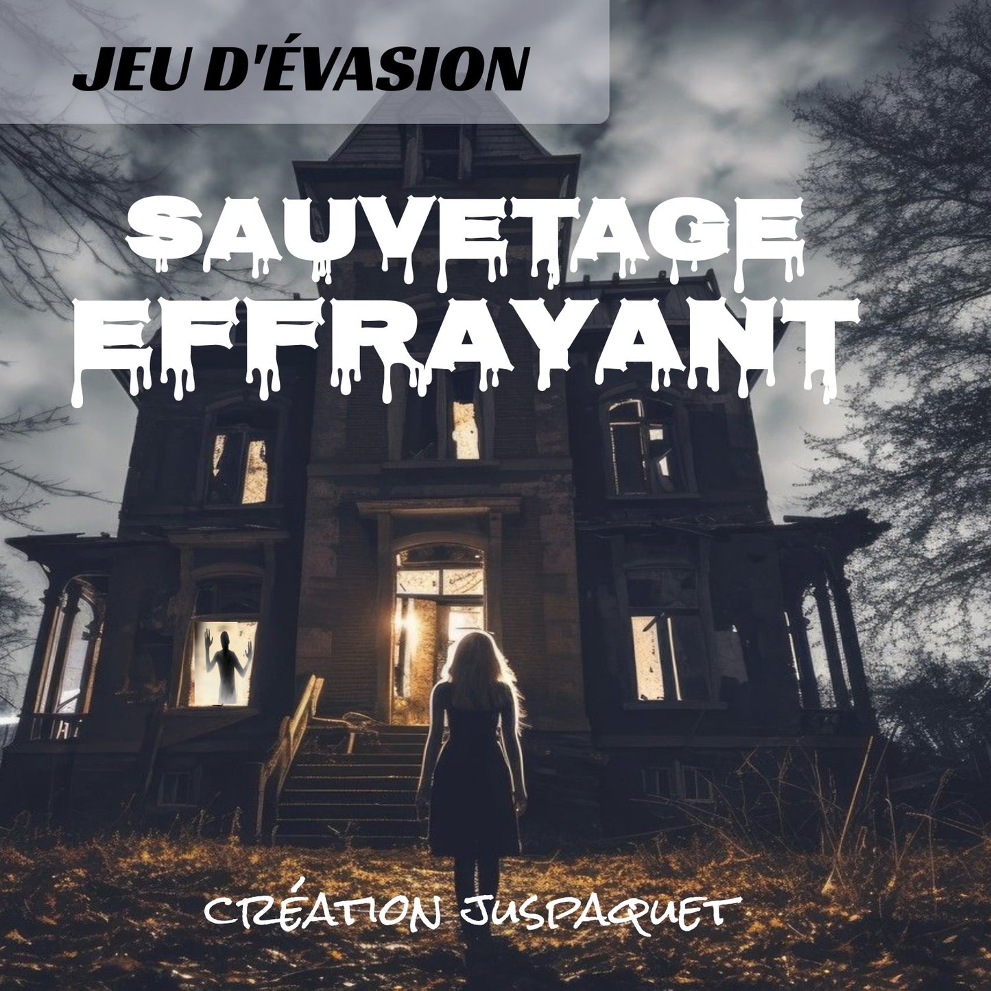 Jeu d'évasion interactif ¨Sauvetage effrayant¨