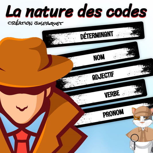 Jeu interactif ¨Les classes de mots¨