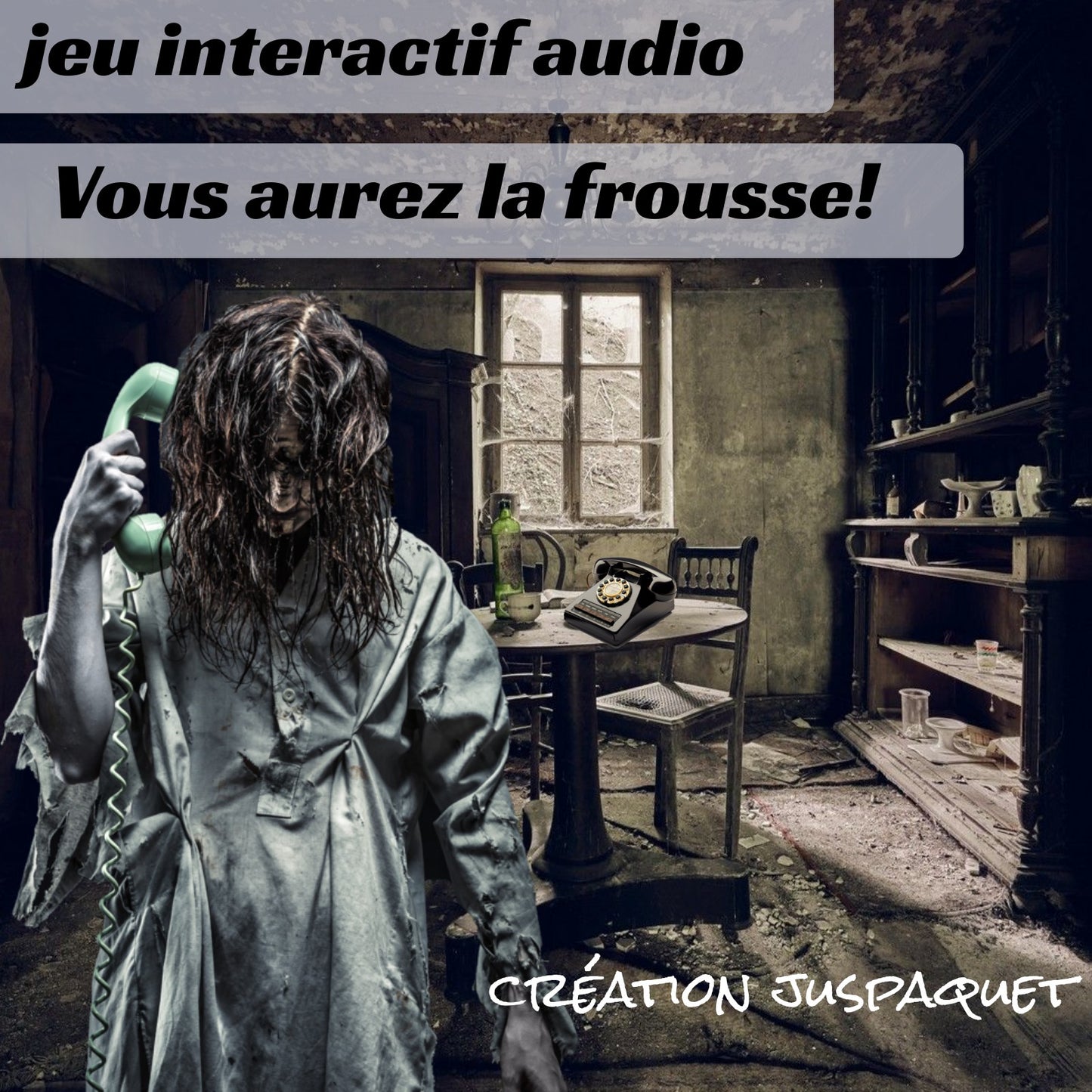 Jeu d'évasion interactif ¨Sauvetage effrayant¨