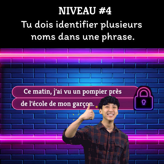 Jeu interactif LE NOM