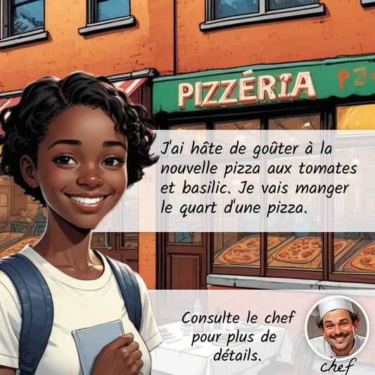 Jeu interactif ¨DES FRACTIONS ET DES PIZZAS¨