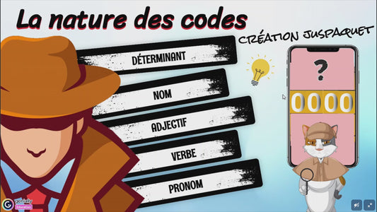 Ensemble 3 jeux interactifs -Les classes de mots