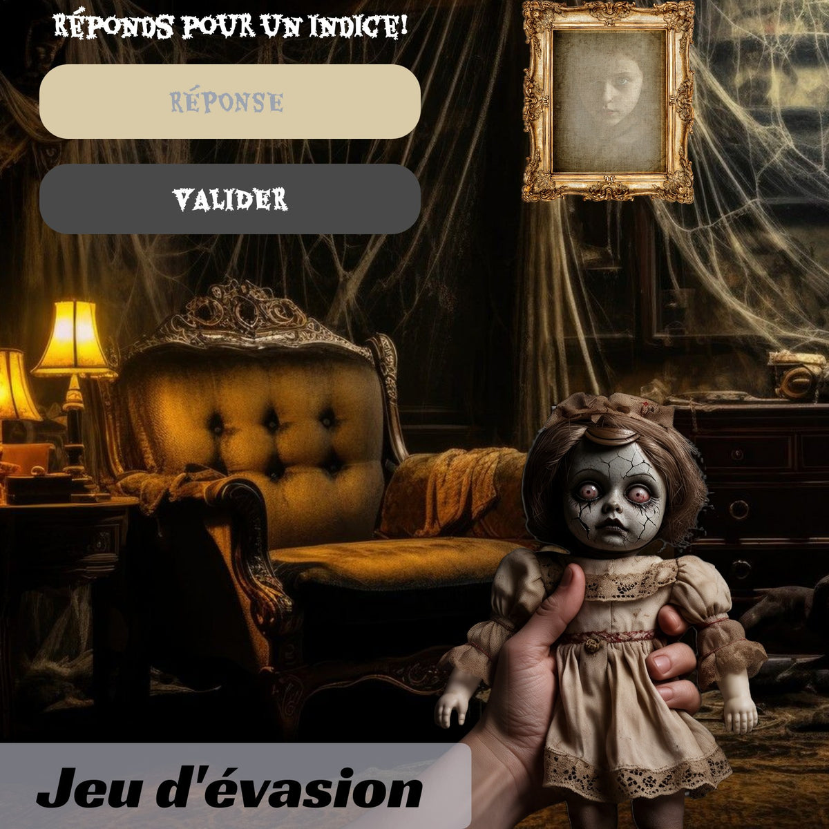 Ensemble 2 jeux d'évasion interactifs ¨SAUVETAGE EFFRAYANT¨