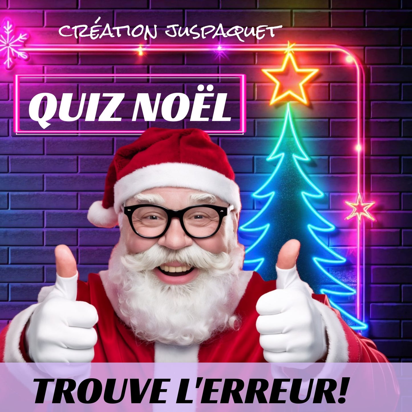 Jeu interactif QUIZ NOËL -TROUVE L'ERREUR!