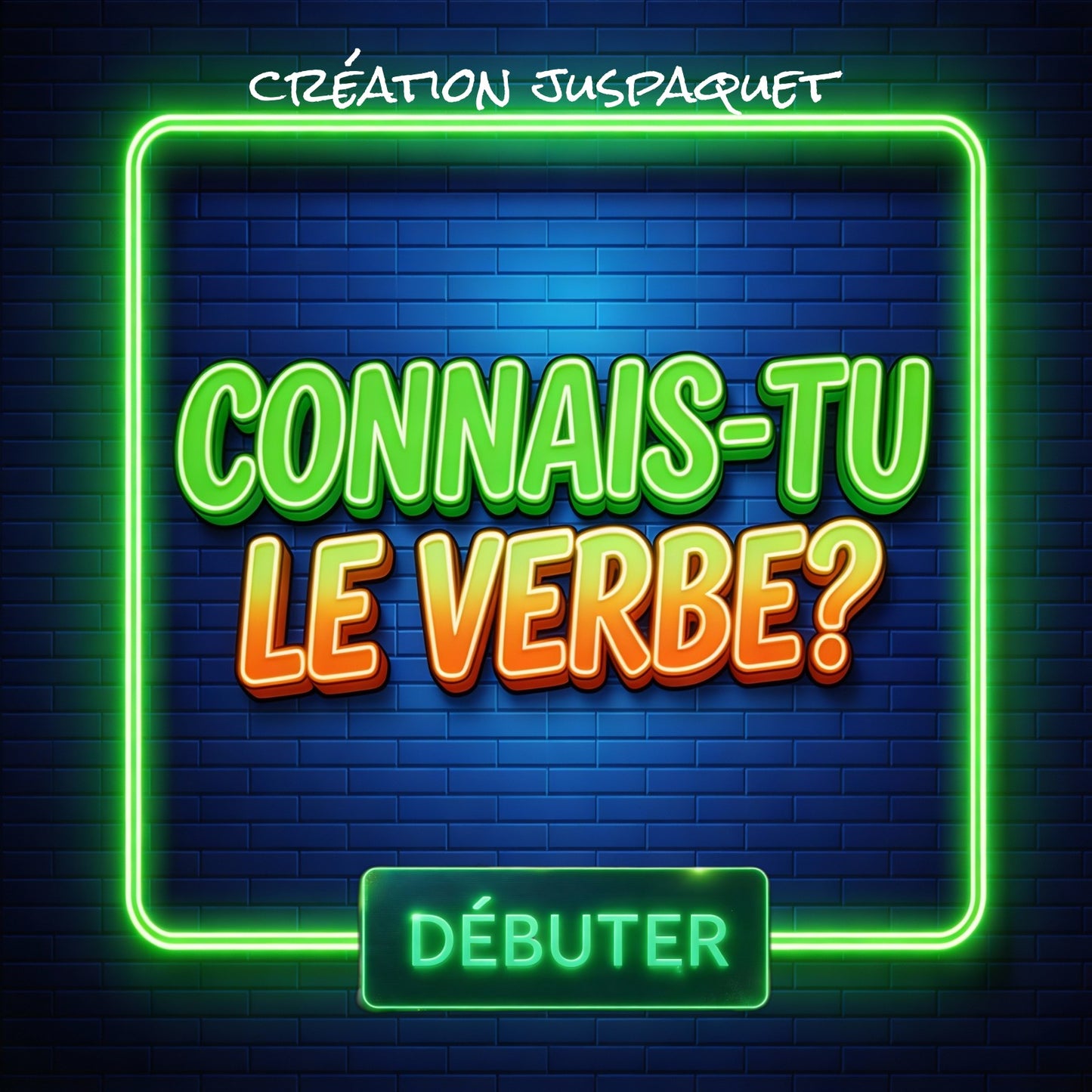 Jeu interactif LE VERBE