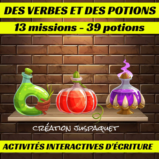 Activités interactives d'écriture -L'IMPARFAIT