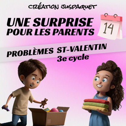 Ensemble 5 jeux ST-VALENTIN