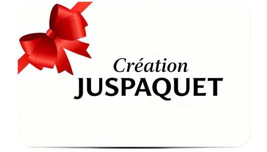 Carte-cadeau Création JUSPAQUET