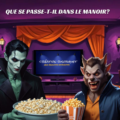 Jeu d'évasion interactif Halloween