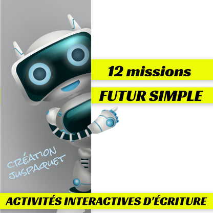 Activités interactives d'écriture -FUTUR SIMPLE
