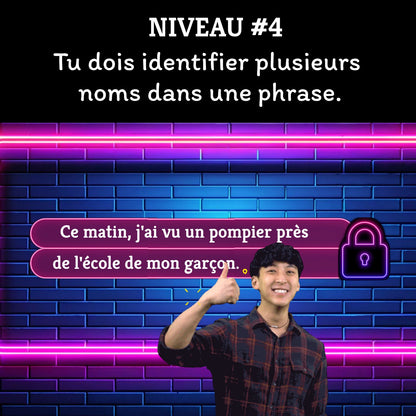 Jeu interactif LE NOM