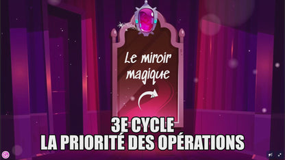 Jeu interactif -La priorité des opérations