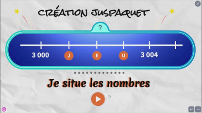 Ensemble 4 jeux interactifs NOMBRES (2e cycle)