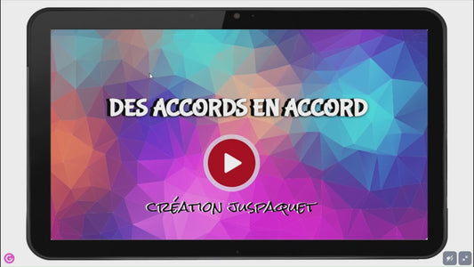 Ensemble 4 jeux interactifs les accords