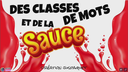 Ensemble 3 jeux interactifs -Les classes de mots