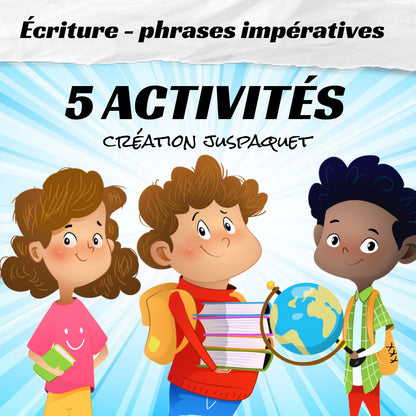 5 activités interactives -PHRASES IMPÉRATIVES